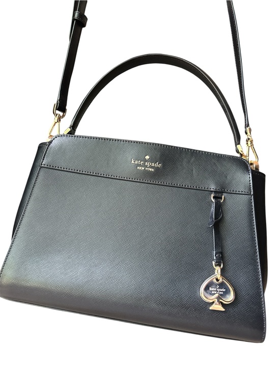 kate spade Handbags - kate spade Black Leather Top-Handle Satchel